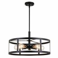 Perfecttwinkle 20 in. Akron 5 Light Pendant Oil Rubbed Bronze PE3255903